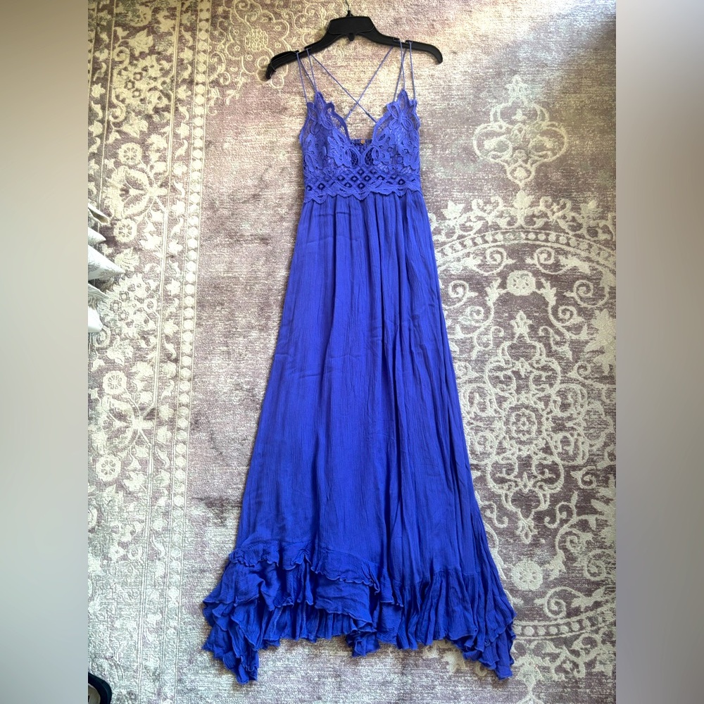 FP Purple long Adella dress XS